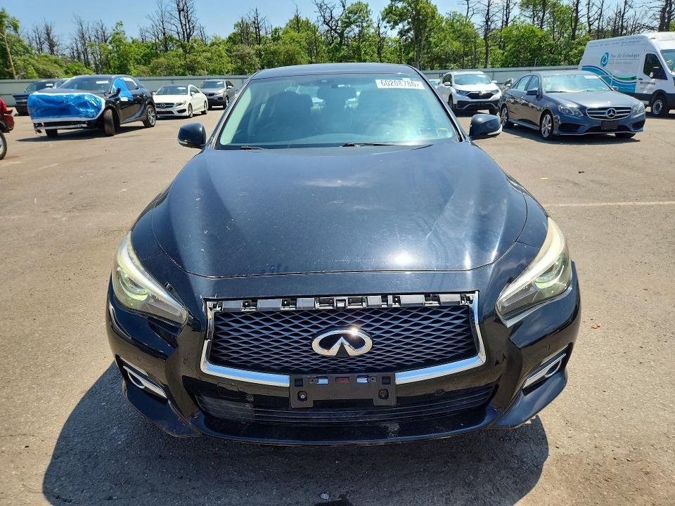 2017 Infiniti Q50 VIN JN1EV7AR4HM835538 COPART salvage auction — FRONT END, NY - CERTIFICATE OF TITLE, sold $2,600 on 2026-07-16 (photo 5)