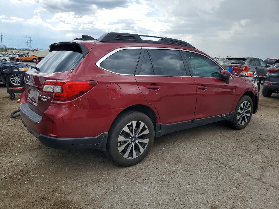 2016 Subaru Outback VIN 4S4BSAJC2G3294703 COPART salvage auction — FRONT END, Az - Cert Of Title - Salvage, sold $5,200 on 2026-07-31 (photo 3)