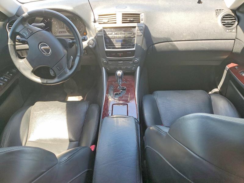 2007 Lexus Is 250 VIN JTHCK262975008203 COPART salvage auction — FRONT END, Ca - Salvage Certificate, sold $825 on 2026-07-23 (photo 8)