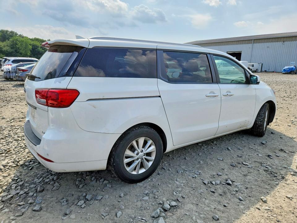 2017 Kia SEDONA VIN KNDMB5C17H6239230 COPART salvage auction — MINOR DENT/SCRATCHES, Nj - Certificate Of Title, sold $1,550 on 2026-07-21 (photo 3)