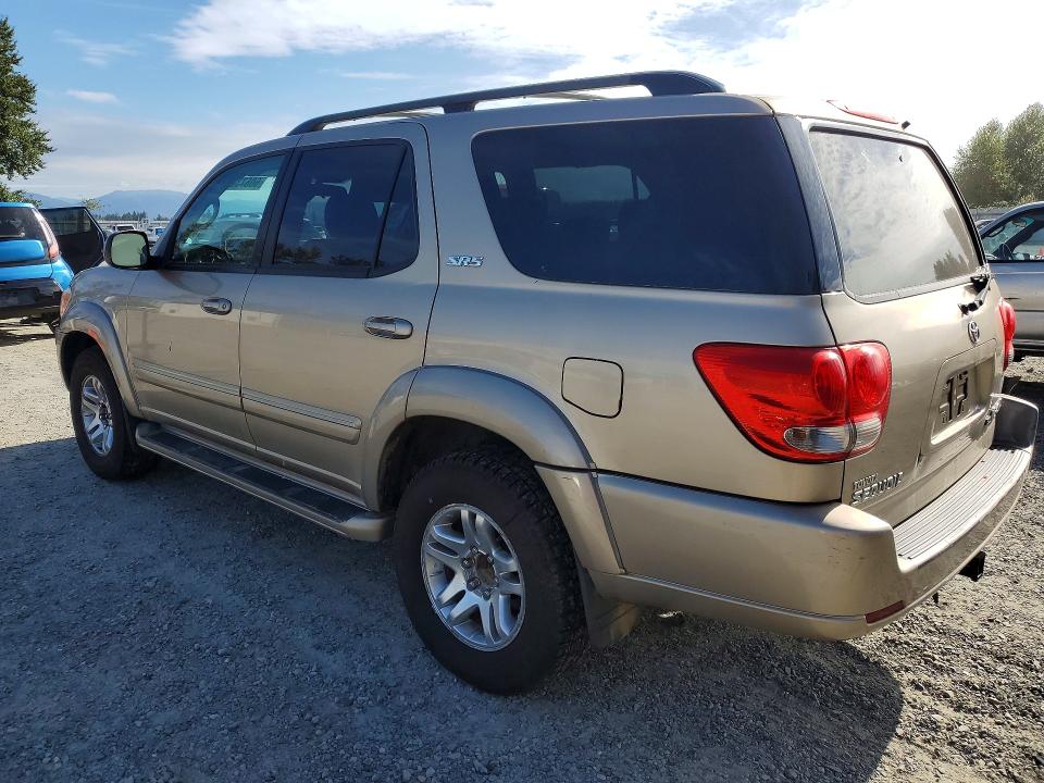 2006 Toyota Sequoia VIN 5TDBT44A26S264546 COPART salvage auction — REAR END, WA - VEHICLE CERT OF OWNERSHIP-TITL, sold $4,400 on 2026-07-13 (photo 2)