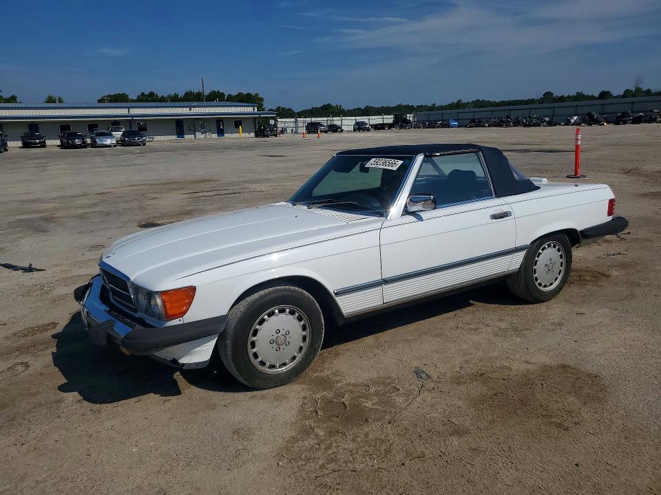 1989 Mercedes-benz Sl-klasse VIN WDBBA48D4KA098305 COPART salvage auction — FRONT END, Sc - Cert Of Title-Salvage, sold $10,000 on 2026-08-10 (photo 1)