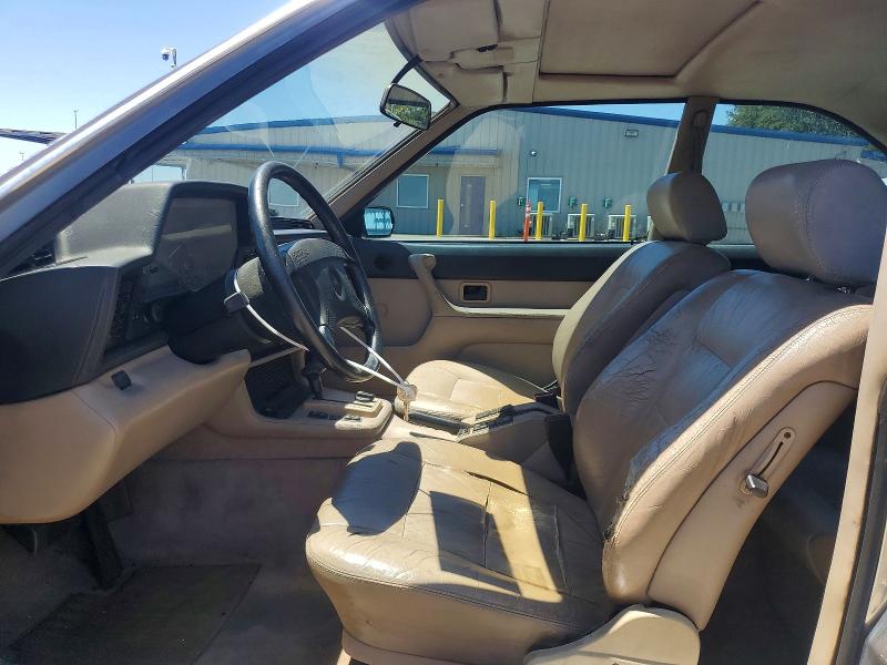 1989 BMW 6 series VIN WBAEC8411K3268049 COPART salvage auction — NORMAL WEAR, CA - DIS/DLR/EXP ONLY CLEAN TITLE, sold $7,000 on 2026-08-04 (photo 7)
