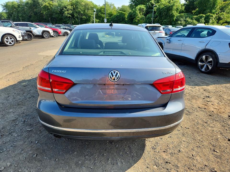 2015 Volkswagen Passat VIN 1VWBT7A35FC010321 COPART salvage auction — FRONT END, Ct - Certificate Of Title (P), sold $1,900 on 2026-08-07 (photo 6)