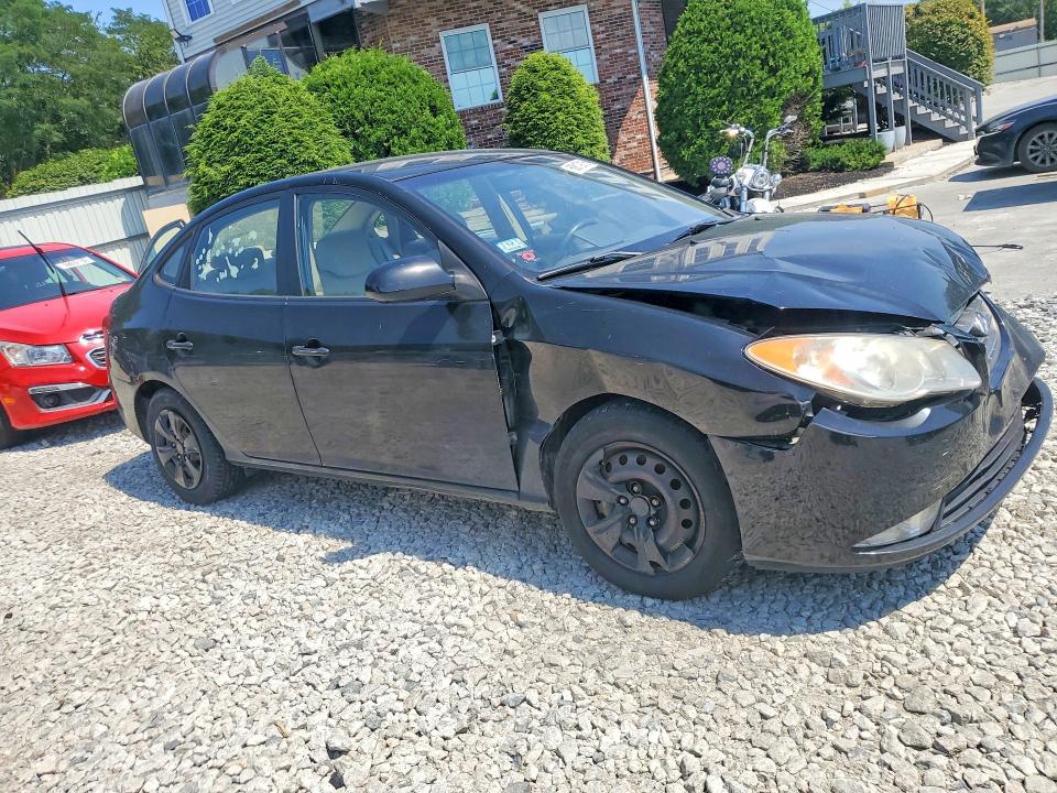 2009 Hyundai Elantra VIN KMHDU46D59U806151 COPART salvage auction — FRONT END, Ma - Certificate Of Title, sold $375 on 2026-07-23 (photo 4)