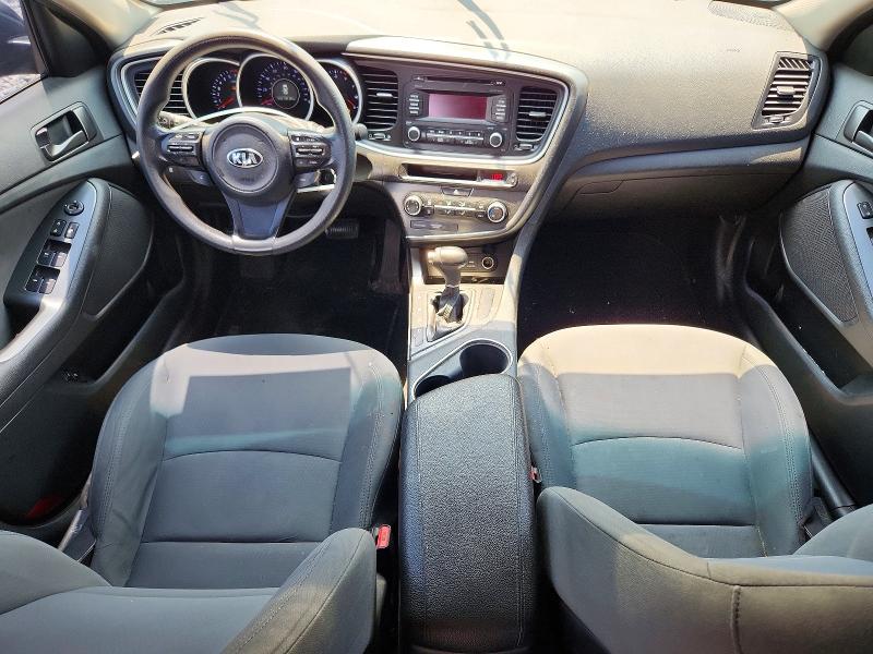 2015 Kia Optima VIN KNAGM4A71F5659171 COPART salvage auction — MECHANICAL, In - Certificate Of Title, sold $250 on 2026-07-28 (photo 8)
