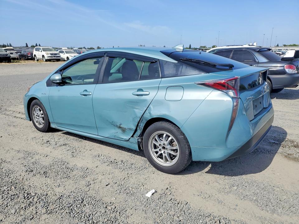 2016 Toyota Prius VIN JTDKBRFU9G3011489 COPART salvage auction — SIDE, Ca - Salvage Certificate, sold $3,850 on 2026-07-14 (photo 2)