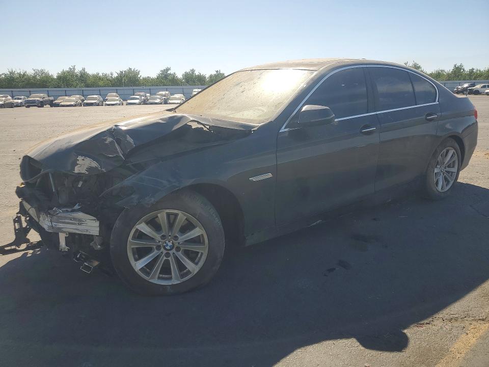 2014 BMW 5er VIN WBA5A5C56ED504914 COPART salvage auction — FRONT END, Ca - Salvage Certificate, sold $425 on 2026-07-23 (photo 1)