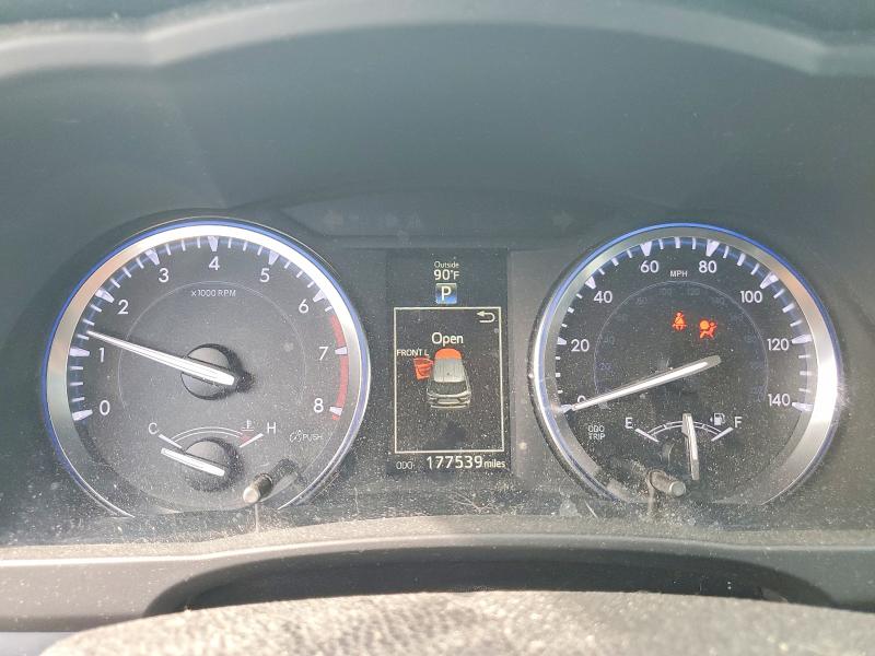 2015 Toyota Highlander VIN 5TDJKRFH7FS185086 COPART salvage auction — FRONT END, Mi - Certificate Of Title, sold $800 on 2026-07-30 (photo 9)