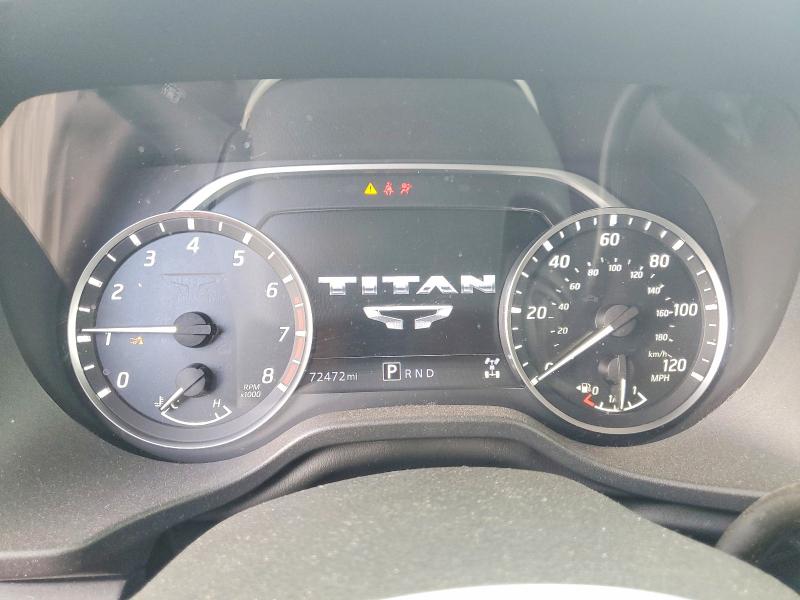 2020 Nissan TITAN VIN 1N6AA1EC2LN505942 COPART salvage auction — REAR END, Salvage Title, sold $5,200 on 2026-07-29 (photo 9)