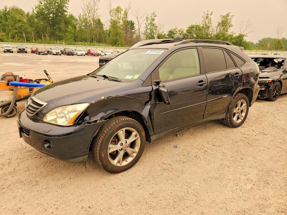 2007 Lexus Rx 400h VIN JTJHW31U172033962 COPART salvage auction — FRONT END, Ny - Mv-907A Salvage Certificate, sold $650 on 2026-07-27 (photo 1)