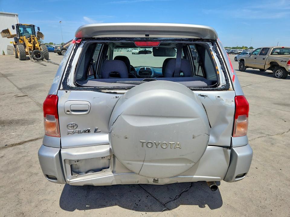 2002 Toyota Rav4 VIN JTEGH20V720078790 COPART salvage auction — REAR END, CA - SALVAGE CERTIFICATE, sold $900 on 2026-07-20 (photo 6)