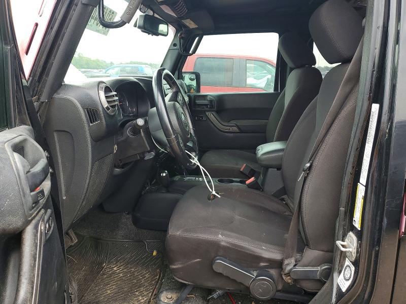 2014 Jeep Wrangler / VIN 1C4BJWDG8EL130405 COPART salvage auction — NORMAL WEAR, Tn - Salvage Certificate, sold $3,400 on 2026-07-24 (photo 7)
