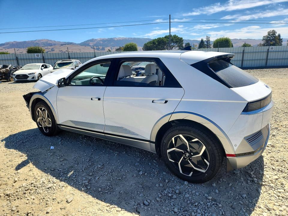 2024 Hyundai Ioniq VIN KM8KR4DE2RU253494 COPART salvage auction — FRONT END, Ca - Salvage Certificate, sold $7,500 on 2026-07-28 (photo 2)