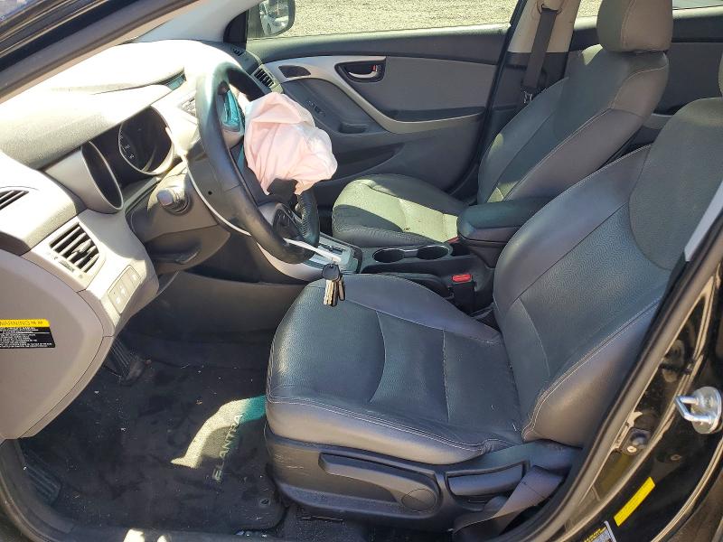 2012 Hyundai Elantra VIN KMHDH4AE7CU272033 COPART salvage auction — FRONT END, WA - BILL OF SALE, sold $575 on 2026-07-24 (photo 7)