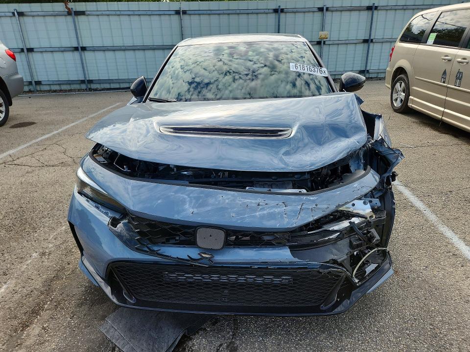 2025 Honda Civic VIN JHMFL5G42SX006947 COPART salvage auction — FRONT END, Oh - Cert Of Title-Salvage, sold $8,200 on 2026-07-31 (photo 5)