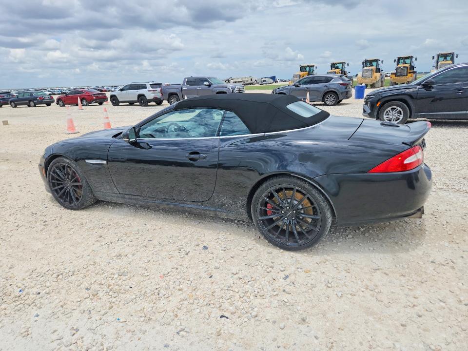 2014 Jaguar Xkr VIN SAJWA4EC4EMB53292 COPART salvage auction — SIDE, TX - SALVAGE VEHICLE TITLE (P), sold $8,900 on 2026-07-16 (photo 2)