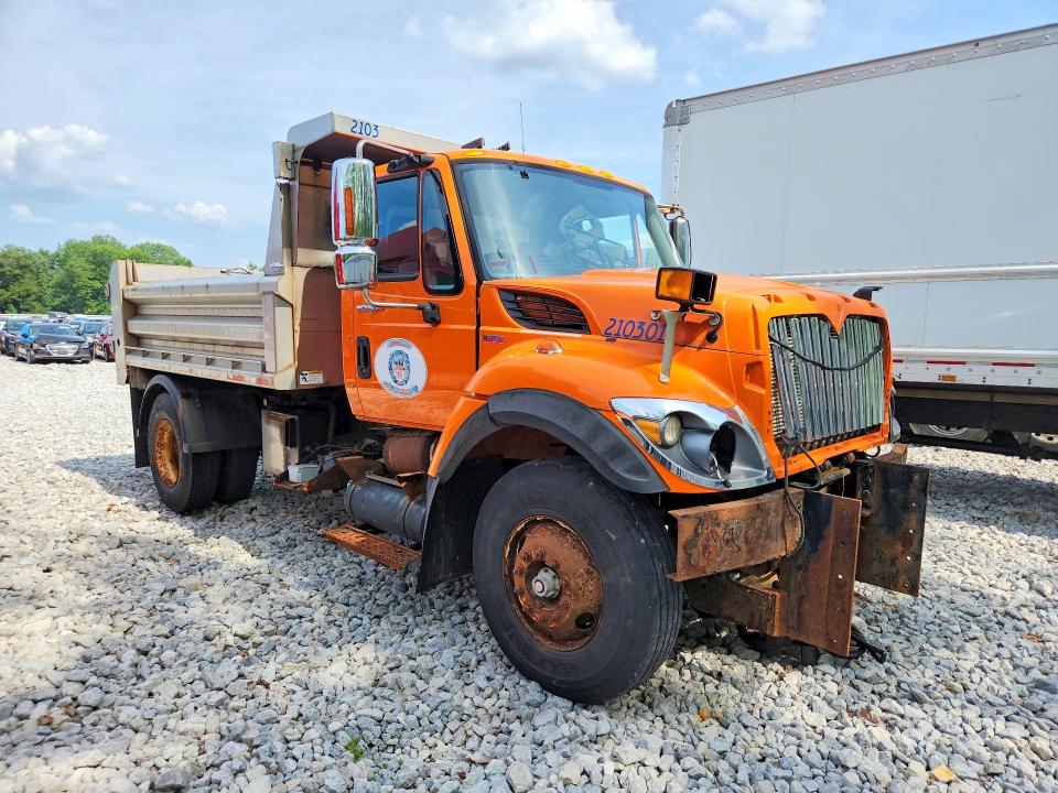 2011 International 7000-series VIN 1HTWDAZR2BJ334424 COPART salvage auction — STRIPPED, OH - CERTIFICATE OF TITLE, sold $700 on 2026-07-28 (photo 4)