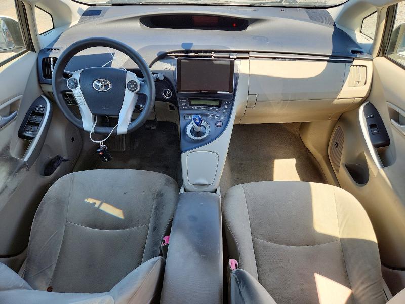 2011 Toyota Prius VIN JTDKN3DU4B1399954 COPART salvage auction — MECHANICAL, Nj - Cert Of Title W/Salvage Histor, sold $2,000 on 2026-07-10 (photo 8)