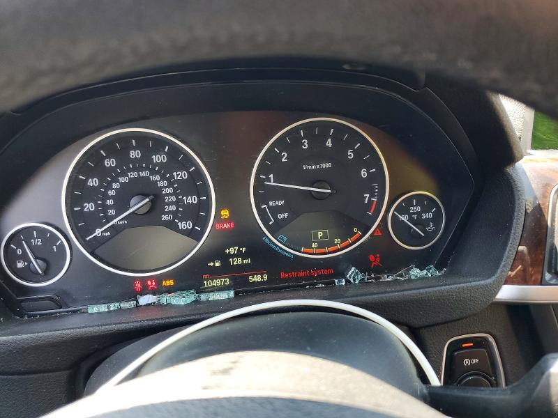 2015 BMW 3er VIN WBA3B5G55FNS12620 COPART salvage auction — SIDE, Oh - Cert Of Title-Salvage, sold $1,150 on 2026-07-31 (photo 9)