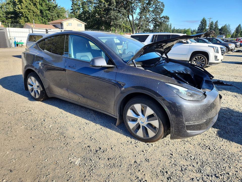 2024 Tesla Model y VIN 7SAYGDEE6RF081694 COPART salvage auction — FRONT END, Wa - Bill Of Sale, sold $15,800 on 2026-07-14 (photo 4)