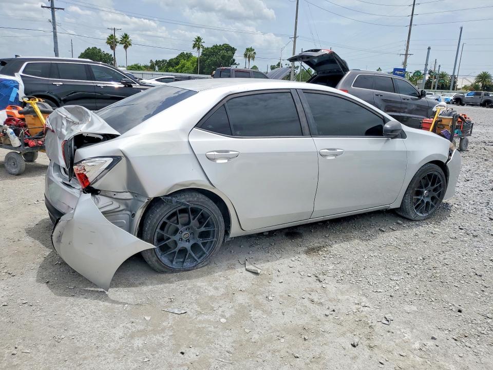 2019 Toyota Corolla VIN 5YFBURHE9KP932739 COPART salvage auction — REAR END, FL - CERT OF TITLE SLVG REBUILDABLE, sold $700 on 2026-07-24 (photo 3)