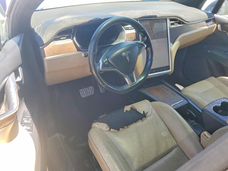 2016 Tesla Model x VIN 5YJXCBE4XGF006994 COPART salvage auction — FRONT END, Ca - Certificate Of Title, sold $13,500 on 2026-07-30 (photo 8)