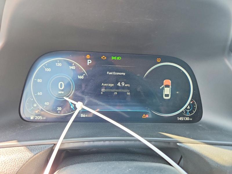2022 Hyundai Sonata VIN 5NPEH4J26NH149738 COPART salvage auction — NORMAL WEAR, Tx - Certificate Of Title, sold $8,700 on 2026-07-29 (photo 9)