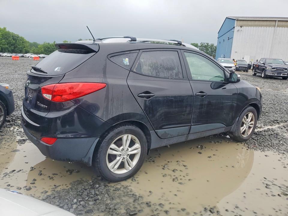 2012 Hyundai Tucson VIN KM8JU3AC7CU512768 COPART salvage auction — MECHANICAL, NJ - CERTIFICATE OF TITLE, sold $1,550 on 2026-07-08 (photo 3)