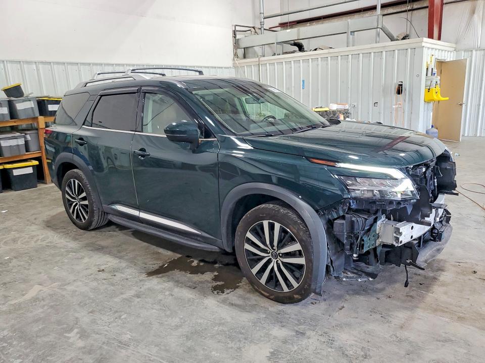 2023 Nissan Pathfinder VIN 5N1DR3DK2PC204565 COPART salvage auction — FRONT END, Ny - Mv-907A Salvage Certificate, sold $15,700 on 2026-08-24 (photo 4)