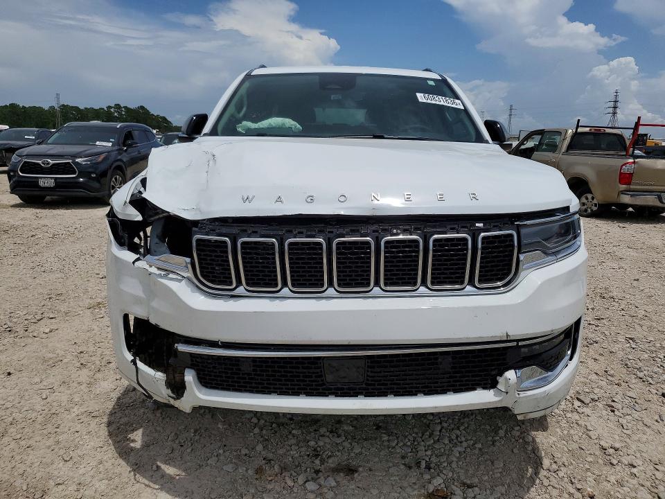2024 Jeep Grand wagoneer VIN 1C4SJUBP8RS183964 COPART salvage auction — FRONT END, Ms - Cert Of Title-Salvaged, sold $18,300 on 2026-07-28 (photo 5)