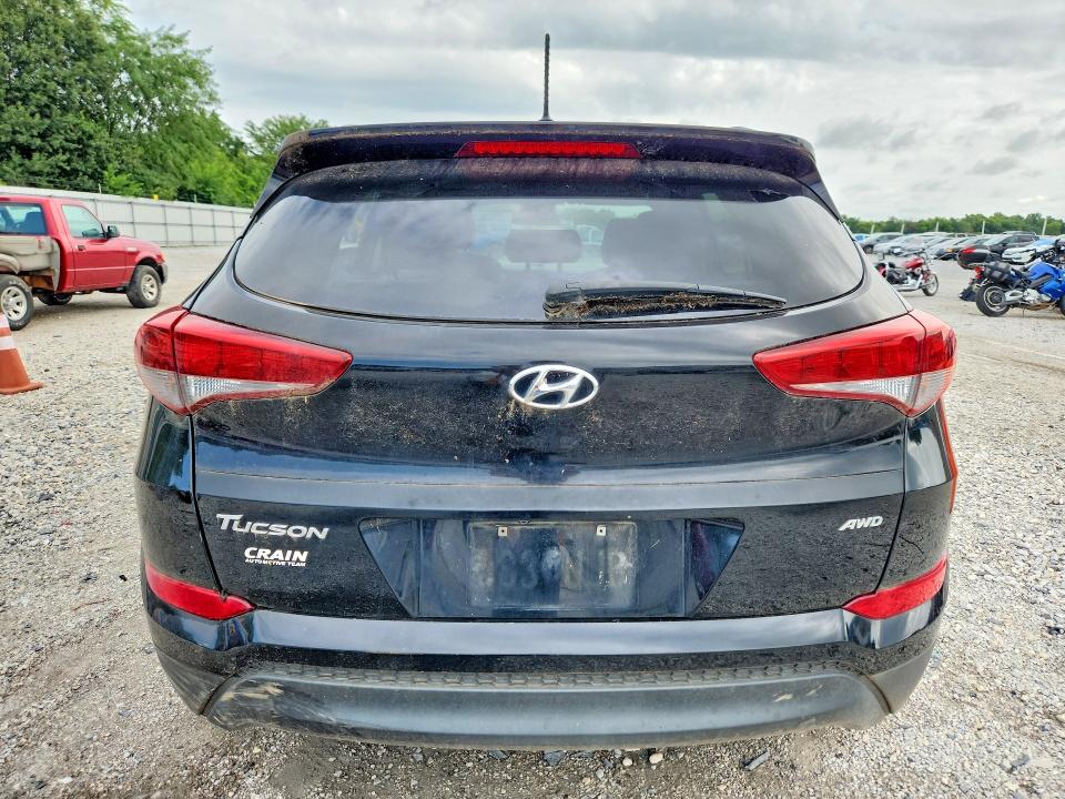 2016 Hyundai Tucson VIN KM8J3CA41GU145920 COPART salvage auction — NORMAL WEAR, Ar - Certificate Of Title (P), sold $1,450 on 2026-07-27 (photo 6)