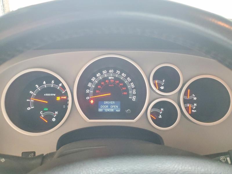 2007 Toyota Tundra VIN 5TBBV58177S453505 COPART salvage auction — REAR END, PA - CERTIFICATE OF SALVAGE, sold $3,150 on 2026-07-22 (photo 9)