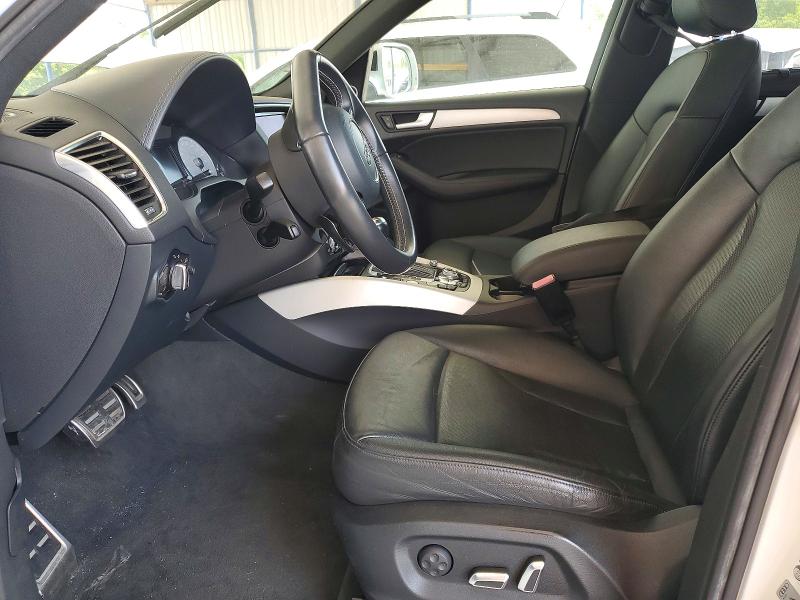 2014 Audi Sq5 VIN WA1VGAFP0EA054955 COPART salvage auction — FRONT END, Tx - Certificate Of Title, sold $2,200 on 2026-07-30 (photo 7)