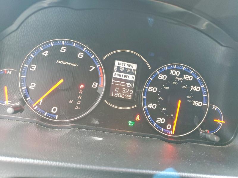 2007 Acura Tsx VIN JH4CL96957C019536 COPART salvage auction — FRONT END, Tn - Cert Of Title-Rebuilt Vehicle, sold $200 on 2026-07-18 (photo 9)