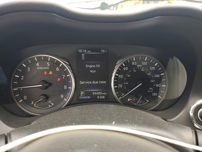 2020 Infiniti Q50 VIN JN1EV7AP2LM205346 COPART salvage auction — FRONT END, TN - SALVAGE CERTIFICATE (P), sold $975 on 2026-07-20 (photo 9)