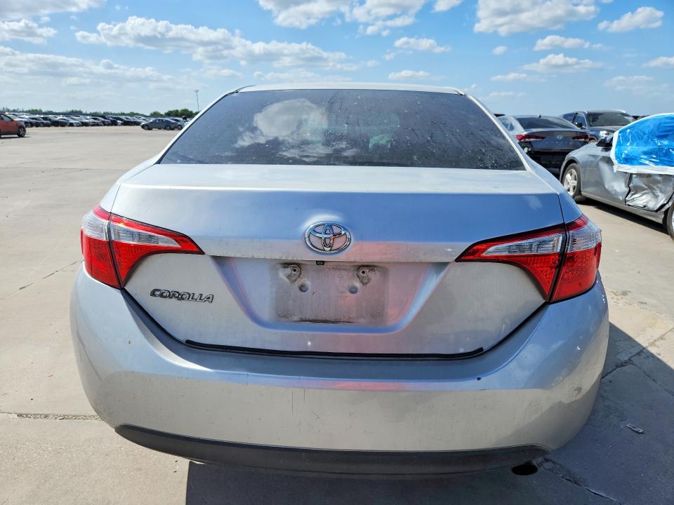 2014 Toyota Corolla VIN 5YFBURHEXEP099280 COPART salvage auction — FRONT END, Tx - Salvage Vehicle Title, sold $925 on 2026-07-23 (photo 6)
