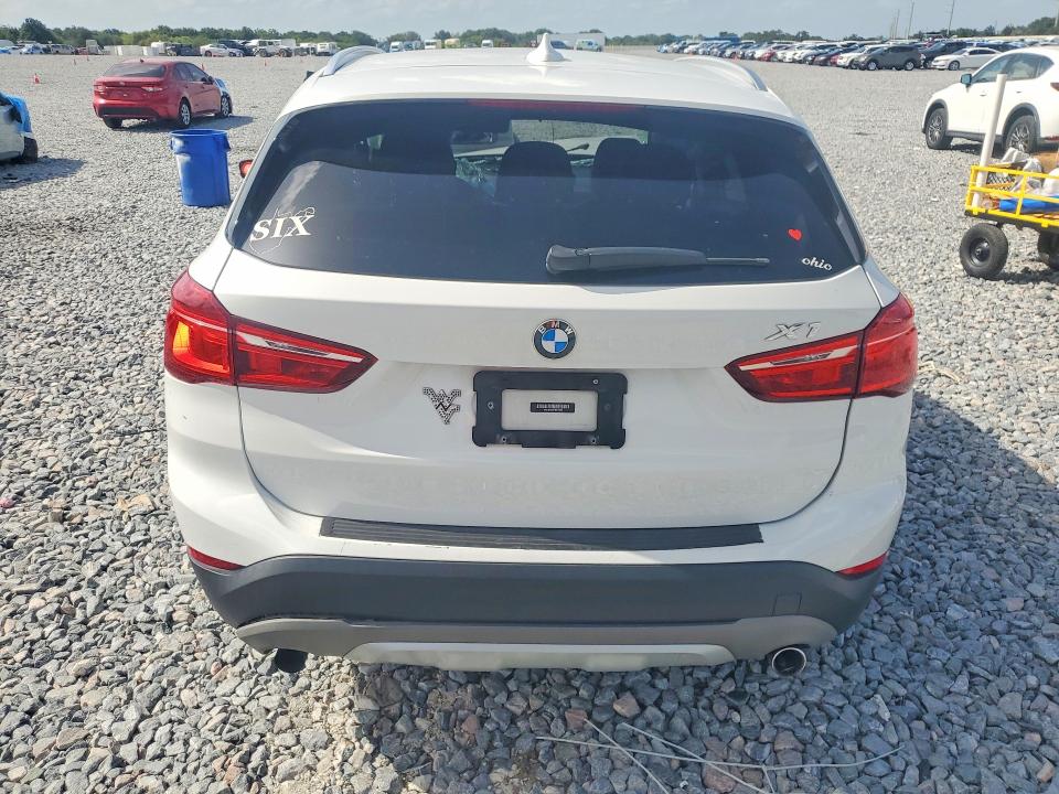 2017 BMW X1 VIN WBXHT3C36H5F73989 COPART salvage auction — ROLLOVER, FL - CERT OF TITLE SLVG REBUILDABLE, sold $750 on 2026-07-31 (photo 6)