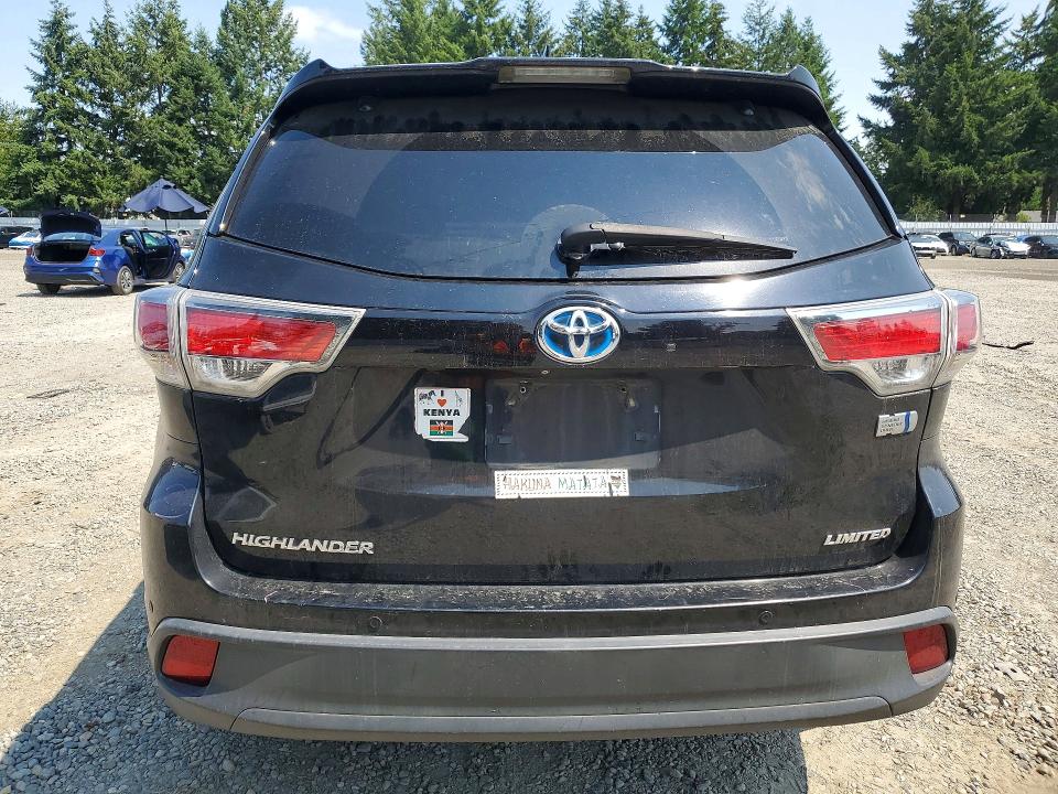 2016 Toyota VIN 5TDDCRFH6GS018603 COPART salvage auction — FRONT END, Salvage Title, sold $3,050 on 2026-07-31 (photo 6)