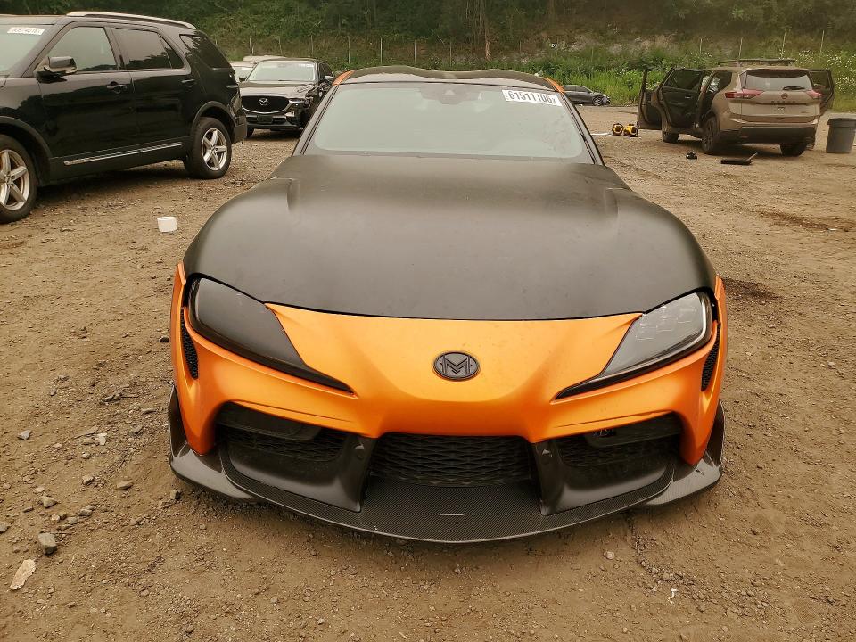 2022 Toyota Supra VIN WZ1DB0C05MW035449 COPART salvage auction — REAR END, PA - CERTIFICATE OF SALVAGE (P), sold $8,400 on 2026-07-28 (photo 5)