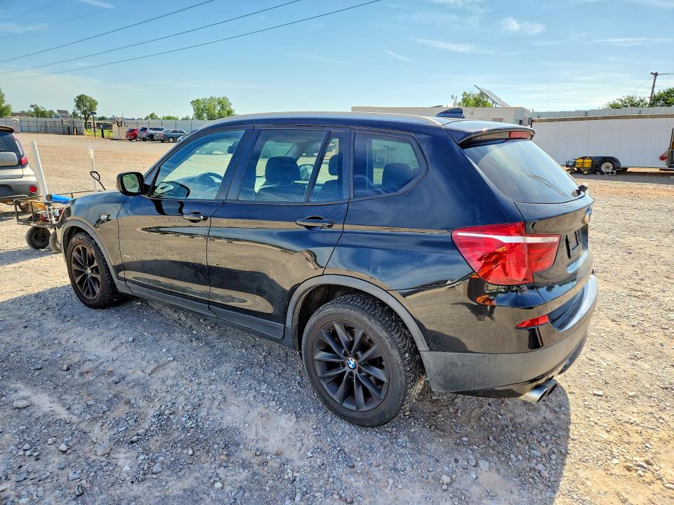 2014 BMW X3 VIN 5UXWX9C56E0D18456 COPART salvage auction — FRONT END, Ok - Certificate Of Title (P), sold $125 on 2026-07-09 (photo 2)