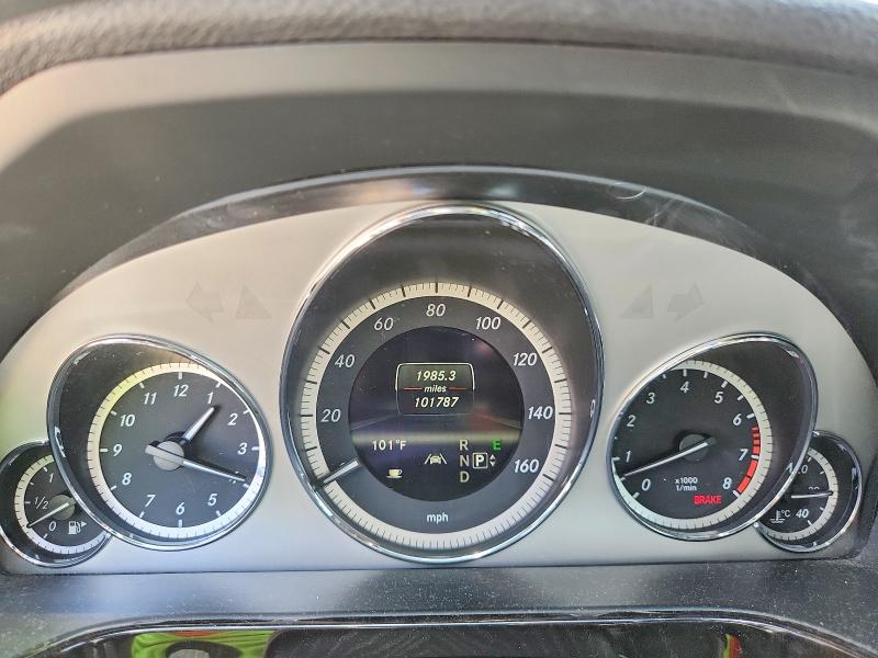 2013 Mercedes-benz E-klasse VIN WDDHH8JB2DA672402 COPART salvage auction — UNDERCARRIAGE, Tx - Salvage Vehicle Title, sold $2,050 on 2026-07-23 (photo 9)