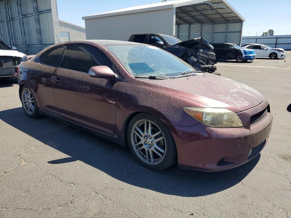 2007 Scion Tc VIN JTKDE177X70186628 COPART salvage auction — REAR END, CA - SALVAGE CERTIFICATE, sold $750 on 2026-07-16 (photo 4)
