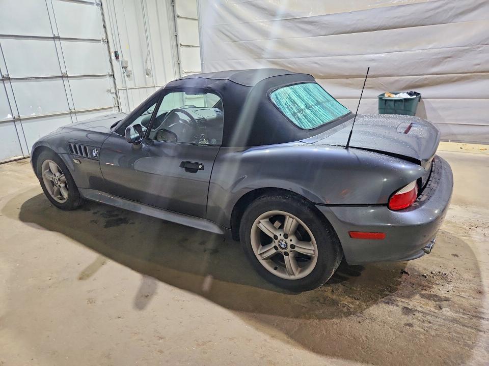 2001 BMW Z3 VIN WBACN33431LK45922 COPART salvage auction — REAR END, NH - CERT OF TITLE-SALVAGE (P), sold $1,300 on 2026-07-21 (photo 2)