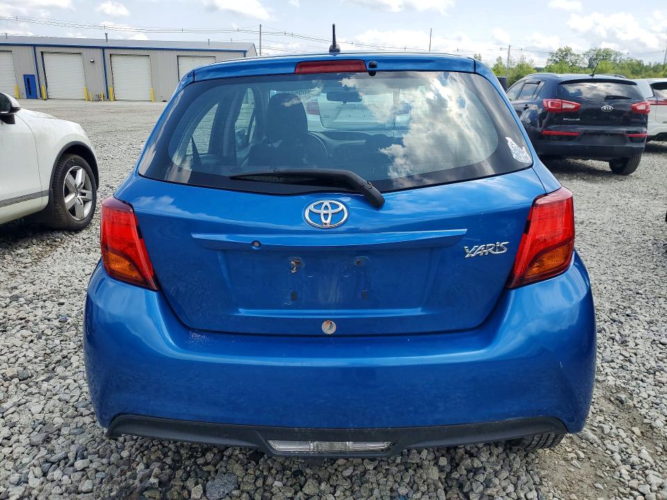 2016 Toyota Yaris VIN VNKKTUD32GA069229 COPART salvage auction — FRONT END, Ma - Cert Of Title-Reconstrctd Coll, sold $250 on 2026-07-29 (photo 6)