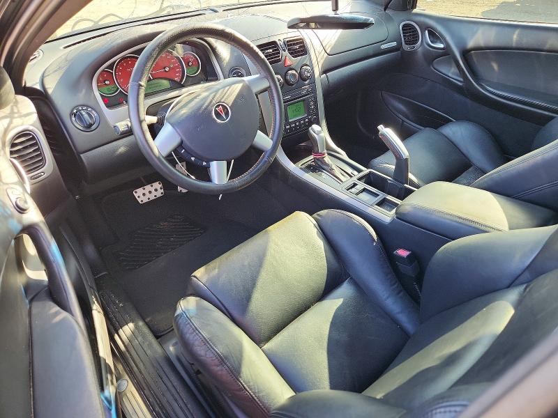 2005 Pontiac Gto VIN 6G2VX12U95L394487 COPART salvage auction — FRONT END, Al - Cert Of Title-Salvage Title, sold $4,100 on 2026-07-23 (photo 8)