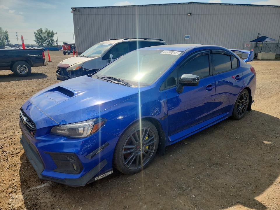 2018 Subaru Wrx VIN JF1VA2P66J9804525 COPART salvage auction — MECHANICAL, Ab - Bos - Active, sold $5,600 on 2026-08-25 (photo 1)