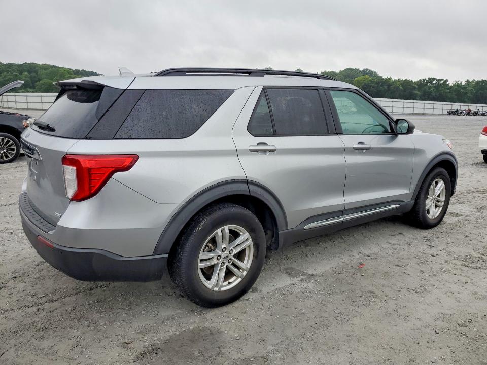 2020 Ford Explorer VIN 1FMSK8DH9LGC00805 COPART salvage auction — MECHANICAL, Al - Dealer Only Clean Title, sold $10,500 on 2026-07-29 (photo 3)
