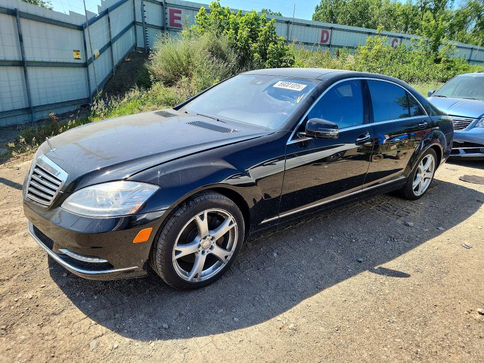 2013 Mercedes-benz S-klasse VIN WDDNG9EB4DA507117 COPART salvage auction — WATER/FLOOD, Mi - Cert Of Title-Flood Vehicle, sold $1,050 on 2026-08-12 (photo 1)