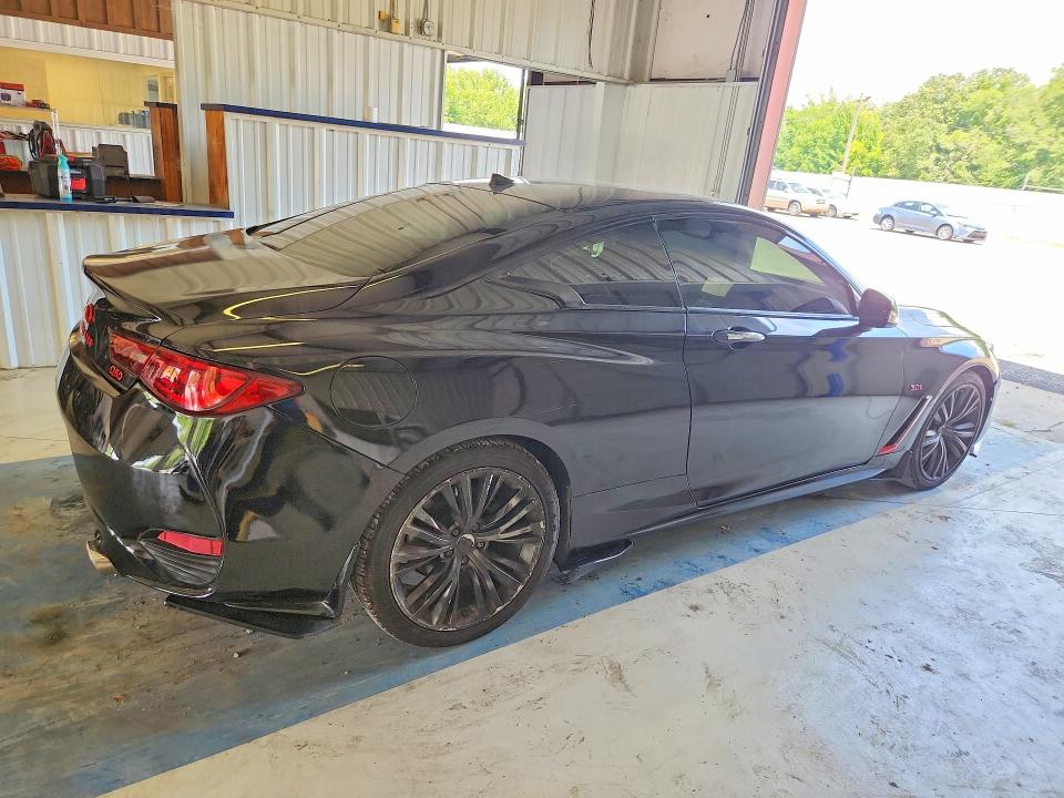 2018 Infiniti Q60 VIN JN1EV7EK1JM340099 COPART salvage auction — FRONT END, Ms - Cert Of Title-Rebuilt, sold $2,600 on 2026-07-29 (photo 3)